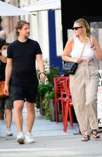 GEORGINA BURKE Out in New York 07/23/2021