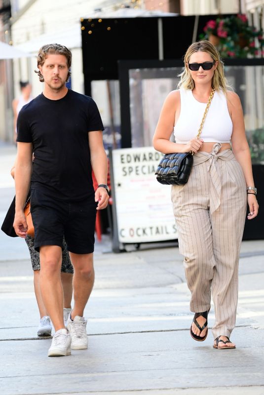 GEORGINA BURKE Out in New York 07/23/2021