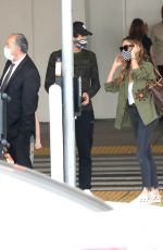GEORGINA CHAMPAN at LAX Airport in Los Angeles 07/01/2021