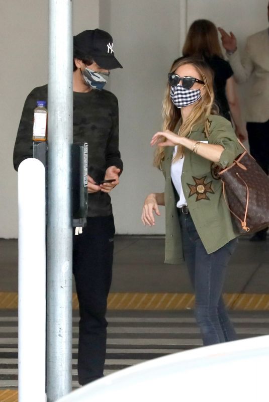 GEORGINA CHAMPAN at LAX Airport in Los Angeles 07/01/2021