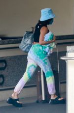 GG MAGREE Drops off VANESSA HUDGENS at Burbank Airport 07/13/2021