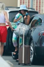 GG MAGREE Drops off VANESSA HUDGENS at Burbank Airport 07/13/2021