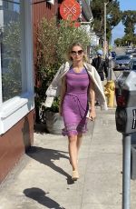 GIA SKOVA Out for Coffee at Brentwood Country Mart 07/11/2021