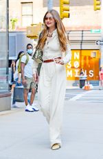 GIGI HADID Out and About in New York 07/15/2021