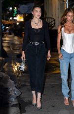 GIGI HADID Out to Celebrate Her Girlfriends Birthday in New York 07/05/2021