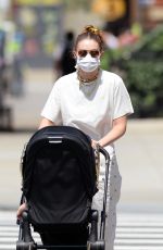 GIGI HADID Out with Her Baby in New York 07/28/2021