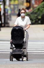 GIGI HADID Out with Her Baby in New York 07/28/2021