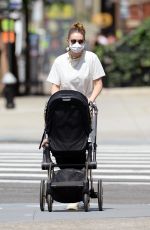 GIGI HADID Out with Her Baby in New York 07/28/2021