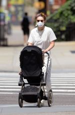 GIGI HADID Out with Her Baby in New York 07/28/2021