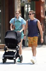 GIGI HADID Out with Her Daughter Khai in New York 07/16/2021