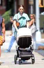 GIGI HADID Out with Her Daughter Khai in New York 07/16/2021