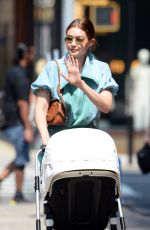 GIGI HADID Out with Her Daughter Khai in New York 07/16/2021