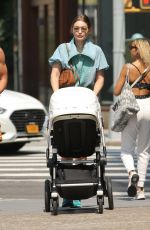 GIGI HADID Out with Her Daughter Khai in New York 07/16/2021