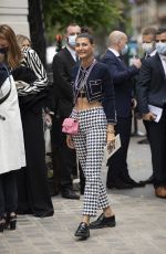 GIOVANNA BATTAGLIA ENGELBERT Arrives at Chanel Haute Couture Show at Paris Fashion Week 07/06/2021