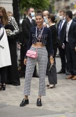 GIOVANNA BATTAGLIA ENGELBERT Arrives at Chanel Haute Couture Show at Paris Fashion Week 07/06/2021