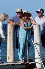 GOLDIE HAWN and Kurt Russell Leaves Club 55 in St Tropez 07/05/2021