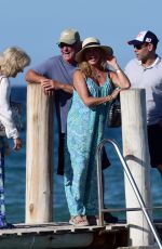 GOLDIE HAWN and Kurt Russell Leaves Club 55 in St Tropez 07/05/2021