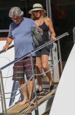 GOLDIE HAWN and Kurt Russell Out in Saint Tropez 07/05/2021