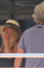 GOLDIE HAWN and Kurt Russell Out in Saint Tropez 07/05/2021