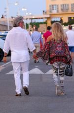 GOLDIE HAWN and Kurt Russell Out in Saint Tropez 07/10/2021
