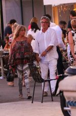 GOLDIE HAWN and Kurt Russell Out in Saint Tropez 07/10/2021