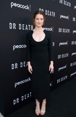 GRACE GUMMER at Dr. Death Premiere in Hollywood 07/08/2021