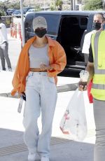 HAILEY and Justin BIEBER Departs from Mykonos 07/01/2021