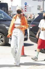 HAILEY and Justin BIEBER Departs from Mykonos 07/01/2021
