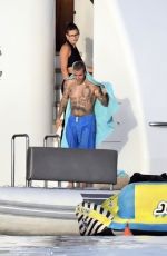 HAILEY and Justin BIEBER on Their Romantic Getaway at island of Milos 06/30/2021
