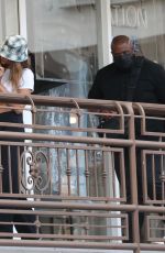 HAILEY and Justin BIEBER Out for a Sushi Dinner in West Hollywood 07/21/2021