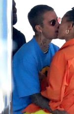 HAILEY and Justin BIEBER Out Kissing on the Greek island of Milos 06/28/2021