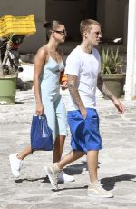 HAILEY and Justin BIEBER Out on Holiday to Mykonos 06/29/2021