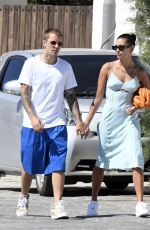 HAILEY and Justin BIEBER Out on Holiday to Mykonos 06/29/2021