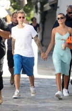 HAILEY and Justin BIEBER Out on Holiday to Mykonos 06/29/2021