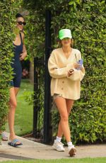 HAILEY BIEBER and KENDALL JENNER Leaves Pilates Class in West Hollywood 07/13/2021