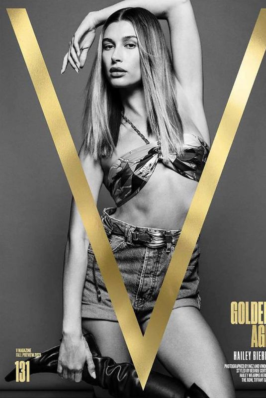 HAILEY BIEBER for V Magazine, Pre-fall 2021