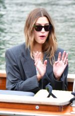 HAILEY BIEBER Leaves Amal Hotel in Venice 07/15/2021