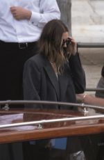 HAILEY BIEBER Leaves Amal Hotel in Venice 07/15/2021