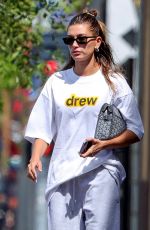 HAILEY BIEBER Leaves Voda Spa in West Hollywood 07/25/2021