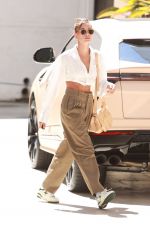 HAILEY BIEBER Out for a Meeting in Beverly Hills 07/01/2021