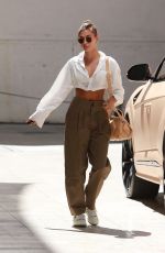 HAILEY BIEBER Out for a Meeting in Beverly Hills 07/01/2021