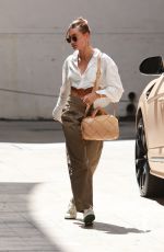 HAILEY BIEBER Out for a Meeting in Beverly Hills 07/01/2021