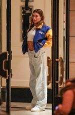 HAILEY BIEBER Out for Dinner at London Hotel in West Hollywood 07/07/2021