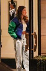 HAILEY BIEBER Out for Dinner at London Hotel in West Hollywood 07/07/2021