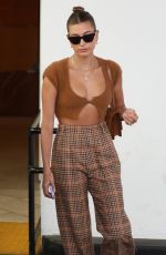 HAILEY BIEBER Out in Beveröy Hills 07/06/2021
