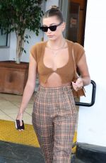 HAILEY BIEBER Out in Beveröy Hills 07/06/2021