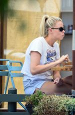 HAILEY CLAUSON Out for Breakfast in Los Angeles 07/21/2021