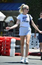 HAILEY CLAUSON Out for Breakfast in Los Angeles 07/21/2021