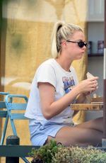 HAILEY CLAUSON Out for Breakfast in Los Angeles 07/21/2021