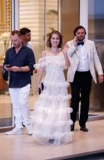 HALEY LU RICHARDSON at Hotel Martinez at 74th Cannes Film Festival 07/10/2021